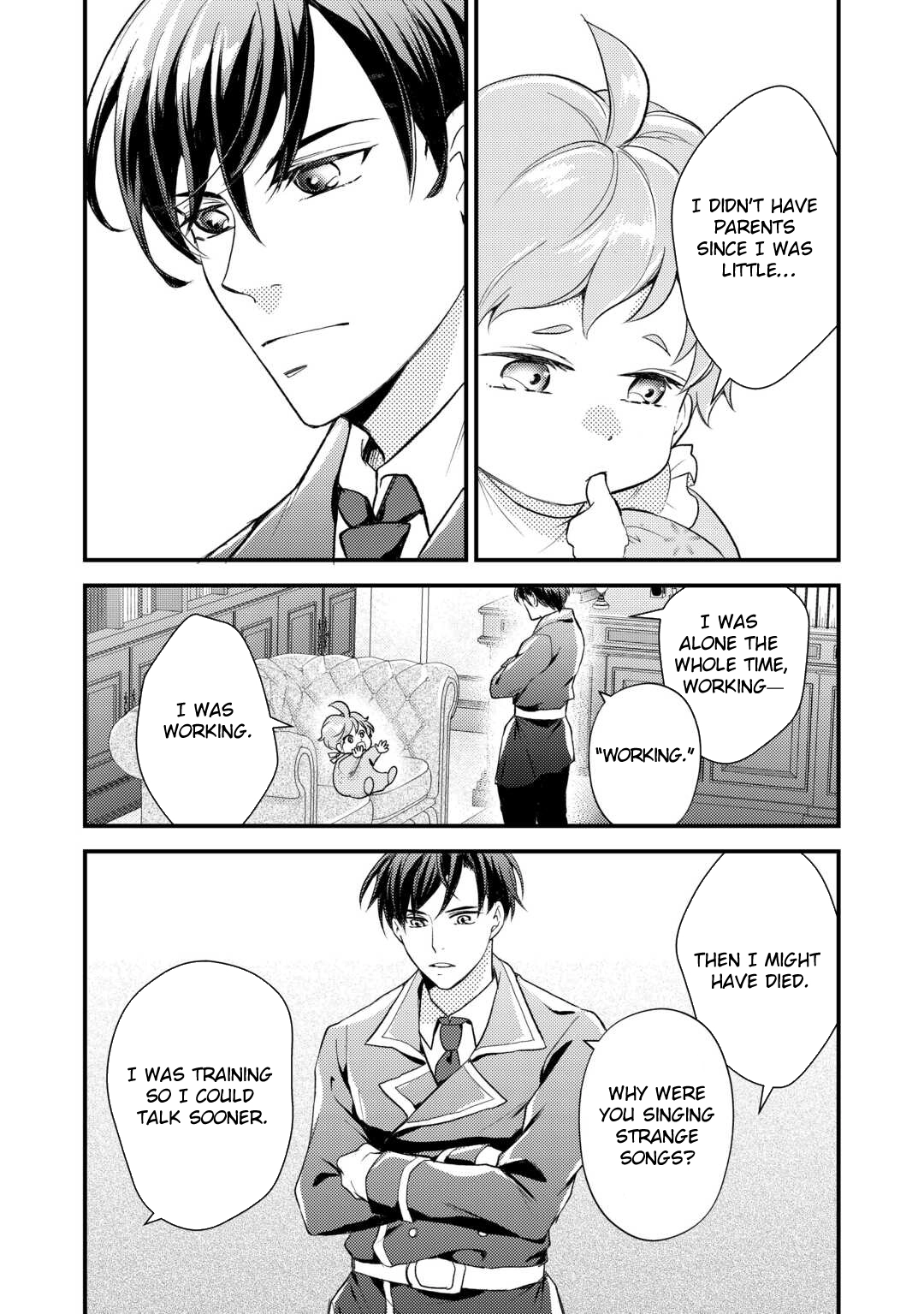 Reincarnated Baby Katy Is Doing Spy Work , and Seems to Be Dotingly Loved by Her Ruthless Father. Chapter 1 Page 26
